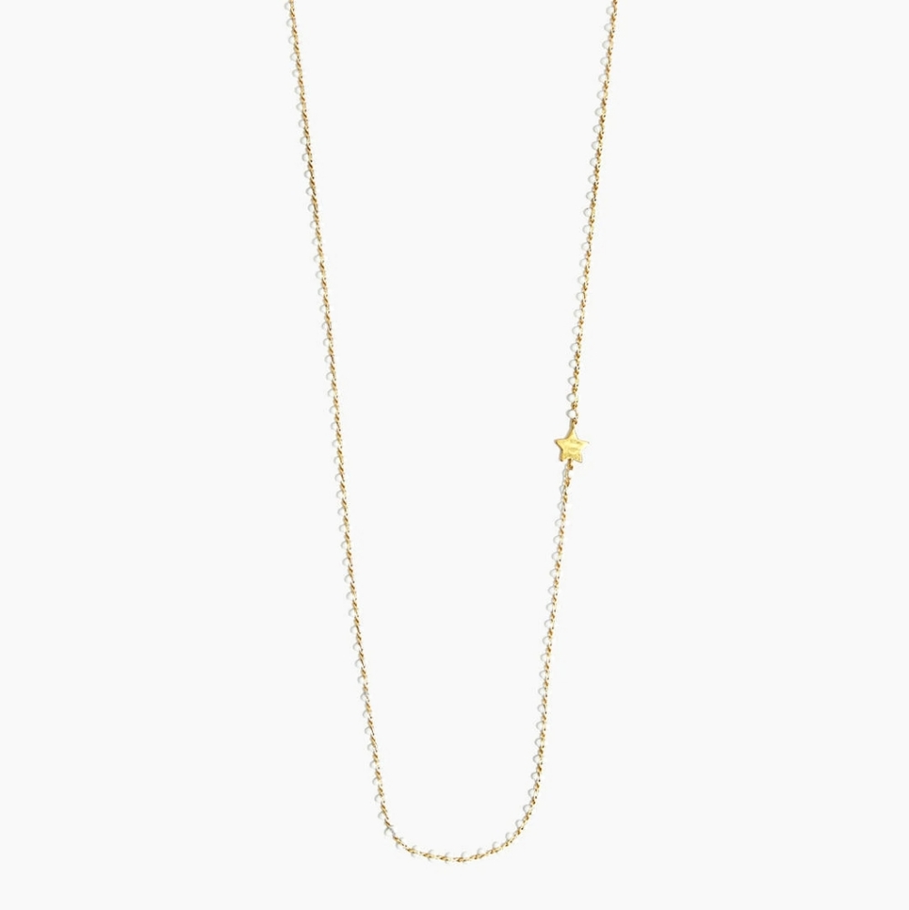 Madewell Enameled Chain Necklace